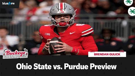 Ohio State Offense Vs Purdue Preview Buckeye Breakdown Youtube