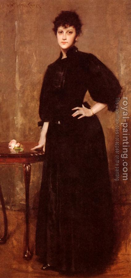 Portrait Of Mrs C By William Merritt Chase Oil Painting Reproduction