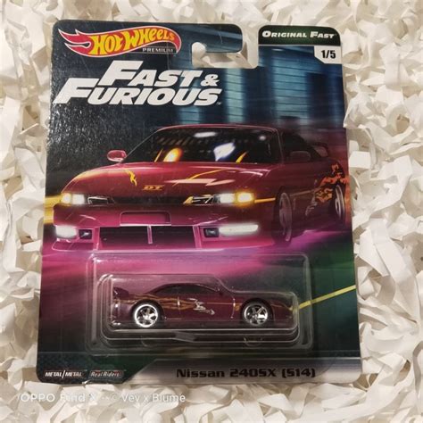 Jual Hotwheels Nissan 240sx S14 Fast Furious Hw Fnf Premium Original Fast Silvia Hot Wheels Not