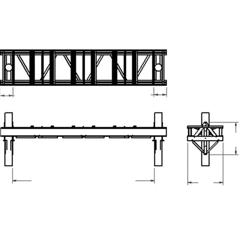 BPSEHD 202 AluminumSuper Extra Heavy Duty Platform 48 Wide BPSEHD