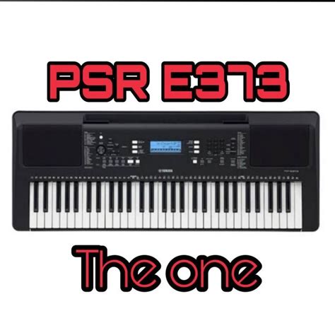 Jual KEYBOARD YAMAHA PSR E373 PSRE373 ORIGINAL GARANSI RESMI YAMAHA