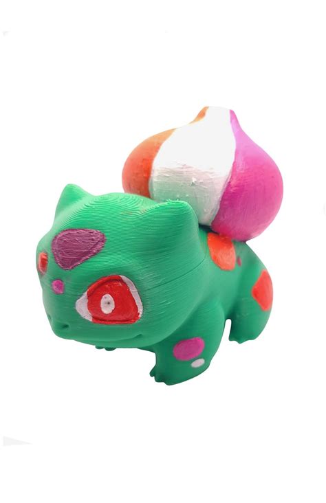 Bulbasaur Pride Pokemon LGBTQIA Gay Lesbian Trans Pan Asexual Etsy