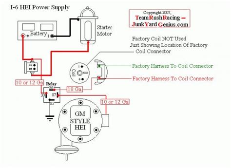 Chevy Hei Ignition Wiring Diagram - Wiring Diagram and Schematic