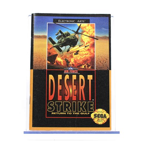 Manual Desert Strike Return To The Gulf Sega Genesis