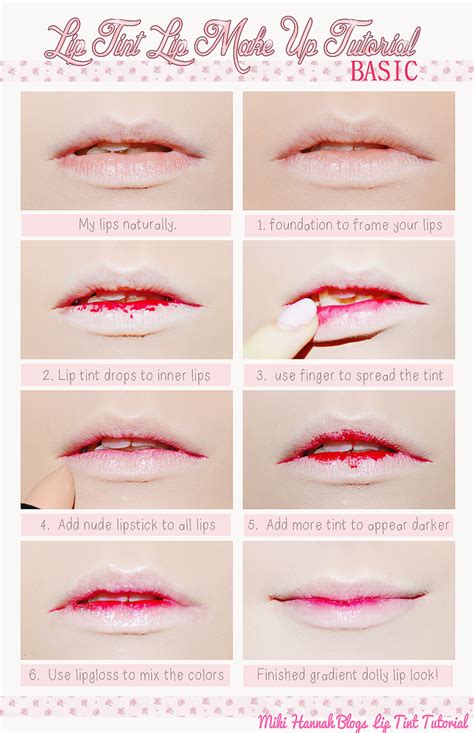 Miki Hannah Blog: +♥~Dolly Lip Tutorial~♥+