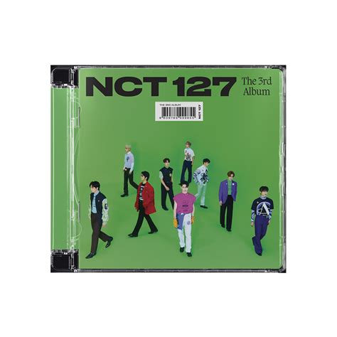 Nct 127 The 3rd Album Sticker Cd Jewel Case General Ver Nct 127