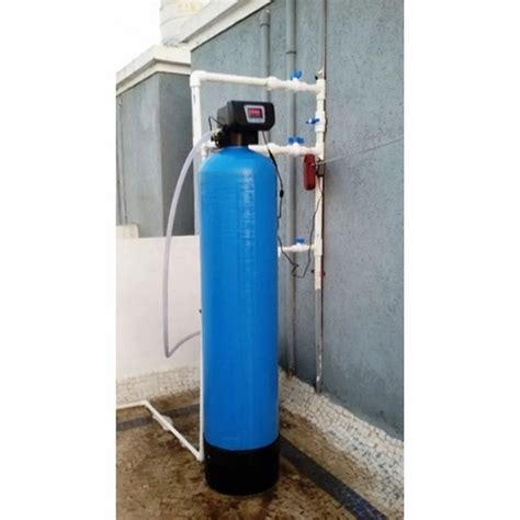 500 LPH FRP Iron Remover And Water Softener With Automatic System For