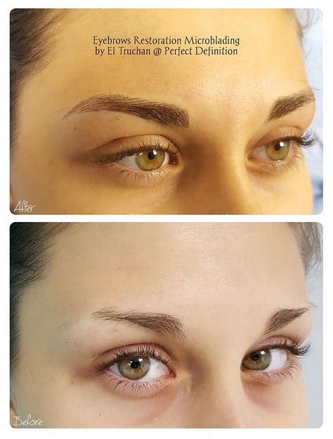 Eyebrows Restoration Microblading By El Truchan Perfect Definition