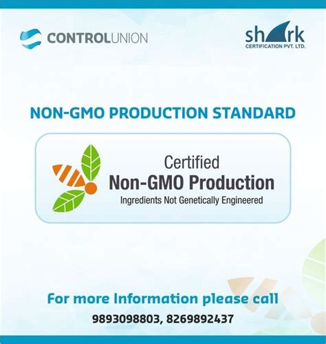 The Most Awaited Non Gmo Certification Standard Fi Shark Certification Pvt Ltd