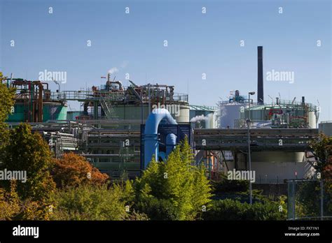 Chempark, Chemical Park, Bayer AG, Leverkusen, North Rhine-Westphalia, Germany Stock Photo - Alamy