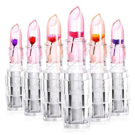 Flower Lipsticks Cool Calm Culture Jelly Lipstick Flower Lipstick