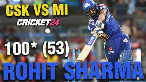 Rohit Sharma क शनदर पर 105 रन Ipl match highlights YouTube