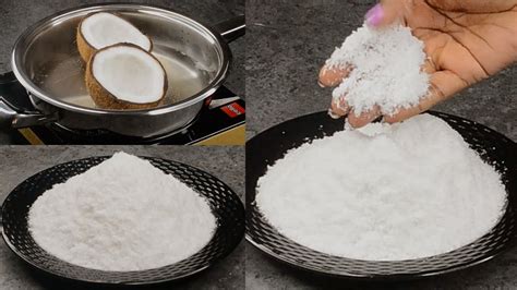 Homemade Desiccated Coconut Desiccated Coconut How To Make