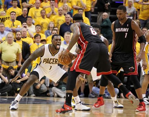 Video Pacers Lance Stephenson Blows In Lebron James Ear During Game