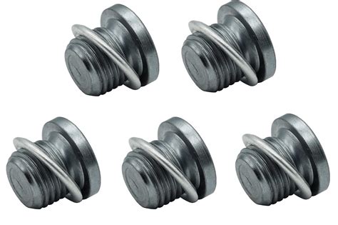 Amazon Dsnaduo 5PCS Oil Drain Plug M14x1 5 Fit For 06 21 Audi A3