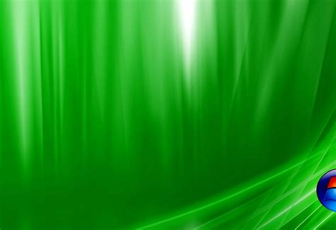 Windows Vista Green Wallpaper