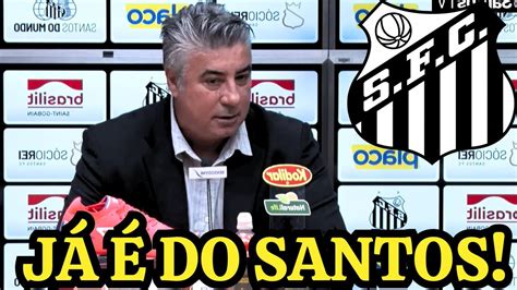 MINHA NOSSA ACABOU DE CONFIRMAR A MELHOR NOTÍCIA NOTÍCIAS DO SANTOS