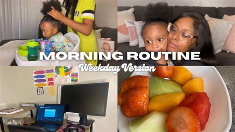 Realistic Our Weekday Morning Routine Before Daycare WFH YouTube