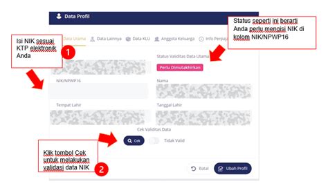 Djp Rilis Tutorial Pemutakhiran Data Dan Cara Akses Layanan Dengan Nik