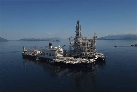 Watch Pioneering Spirit Successfully Completes Heaviest Installation