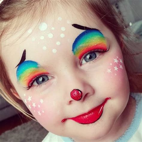 Cute Kids Clown Makeup