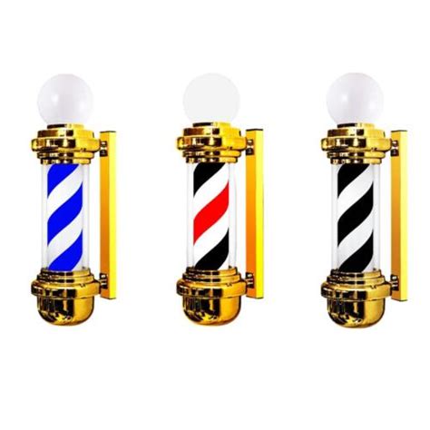 27 Inch Barber Pole Lightbarber Shop Open Signeasy Installation Classic Style Ebay