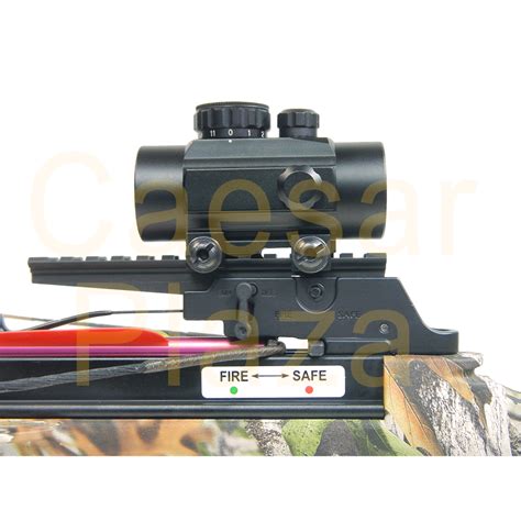 175 lb Black / Camo Compound Crossbow Bow +Red Dot Scope +All ...