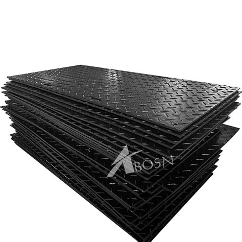 Abosn Mm Thickness High Density Polyethylene Ground Protection Mat