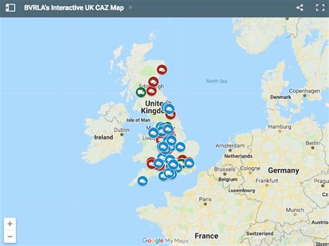 BVRLA develops interactive clean air zone map