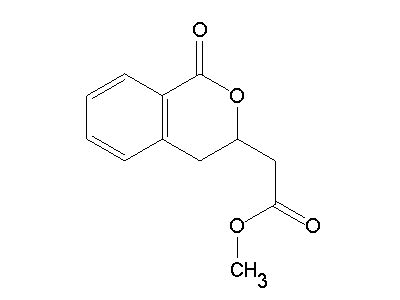 Methyl 1 Oxo 3 4 Dihydro 1H Isochromen 3 Yl Acetate C12H12O4