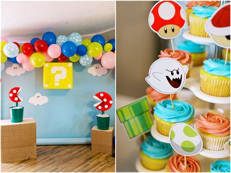 Our Super Mario Gender Reveal Party Megan Morales Photography