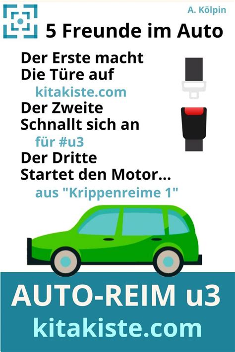 Freunde Im Auto Fingerspiel U Aus Krippenreime Pdf Autos