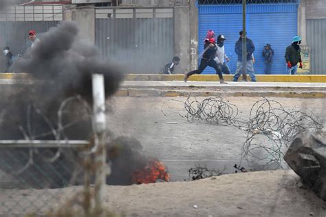 Al Menos Cuatro Personas Han Muerto En Protestas En Perú Tras Destitución De Pedro Castillo