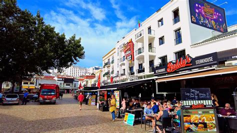 Albufeira Old Town October Walking Tour K Algarve Youtube