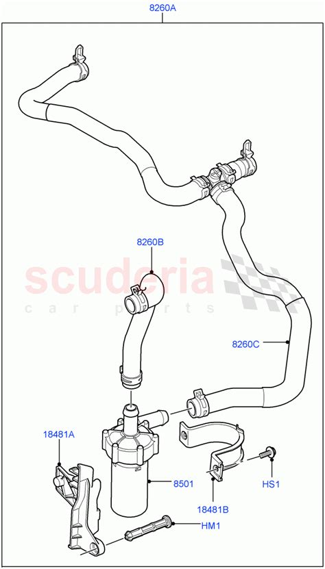 Water Pump Auxiliary Unit Aj Petrol 4 2 V8 Supercharged Parts For