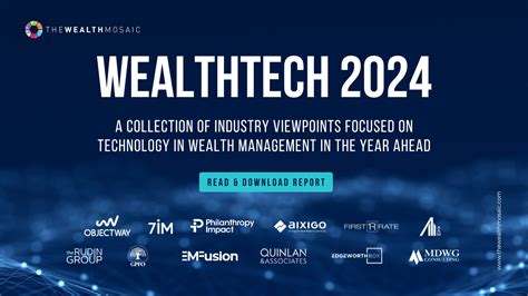 WealthTech 2024 Report Shaping The Future Of Wealth Management The