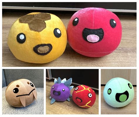 Slimes Plushie Slime Rancher 51 59 Pink Slime Honey Etsy