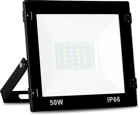 Refletor De Led 50w Super Holofote 6500k Luz Branco Frio 36 Leds