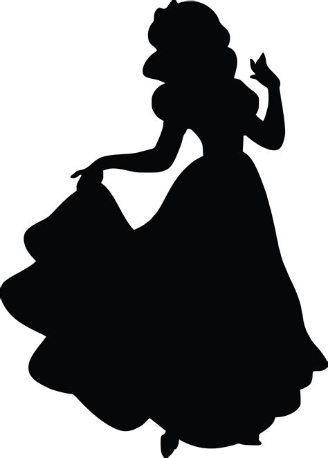 Snow White Svg Snow White Silhouette Svg Disney Princess S Inspire