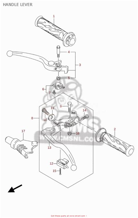 Suzuki Dl A Rlz V Strom Handle Lever Buy Original Handle