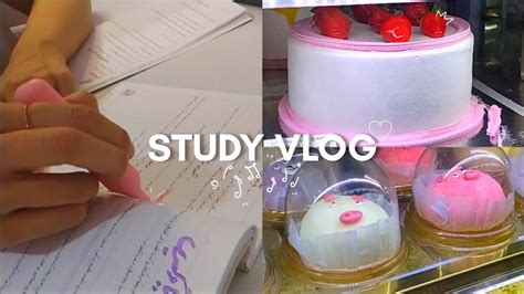 Study Vlog 🍰📝 Studyinglots Of Coffee Anime Note Taking Productive