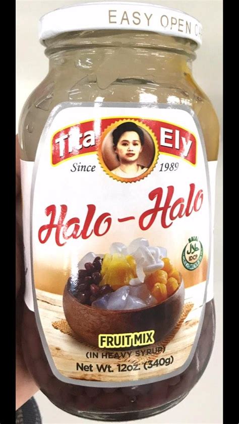 Tita Ely Halo Halo Fruit Mix In Heavy Syrup 340g 12oz Food And Drinks