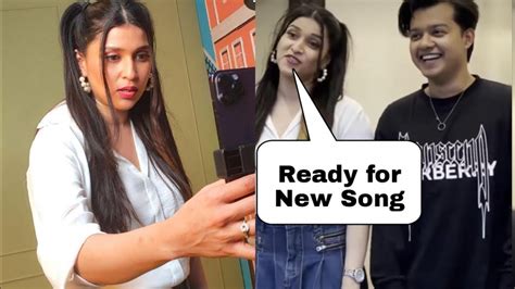 Mannara Chopra Work With Riyaz Aly Mannara New Music Video Shoot