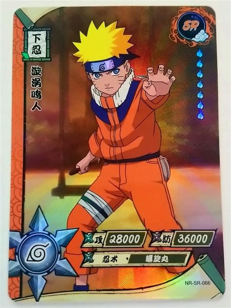 Karta Naruto TCG Kayou Naruto Uzumaki NR SR 066 Stan nowy 2 49 zł