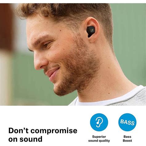 Buy Sennheiser Cx Plus True Wireless Earbuds Black Online In Uae Jumbo Electronics