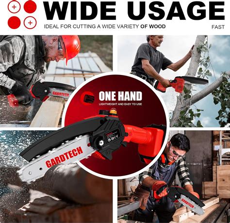 Best Mini Chainsaw Inch Gardtech Cordless Portable Electric Chain