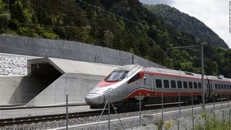 Gotthard Tunnel Worlds Longest Opens In Switzerland