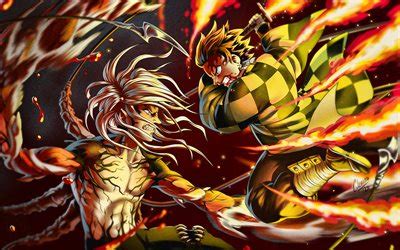 Yoriichi Vs Muzan Wallpaper