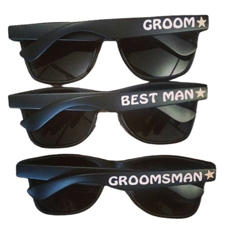 Bachelor Party Sunglasses Best Men Sunglasses Groom Sunglasses