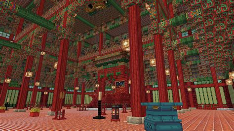 Gyeongbokgung Palace By Sandbox Network Minecraft Marketplace Map